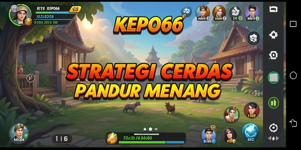 Tampilan gameplay KEPO66 yang menunjukkan strategi mendebarkan.