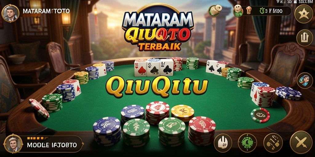 Tampilan gameplay seru di MATARAMTOTO saat bermain QiuQiu.