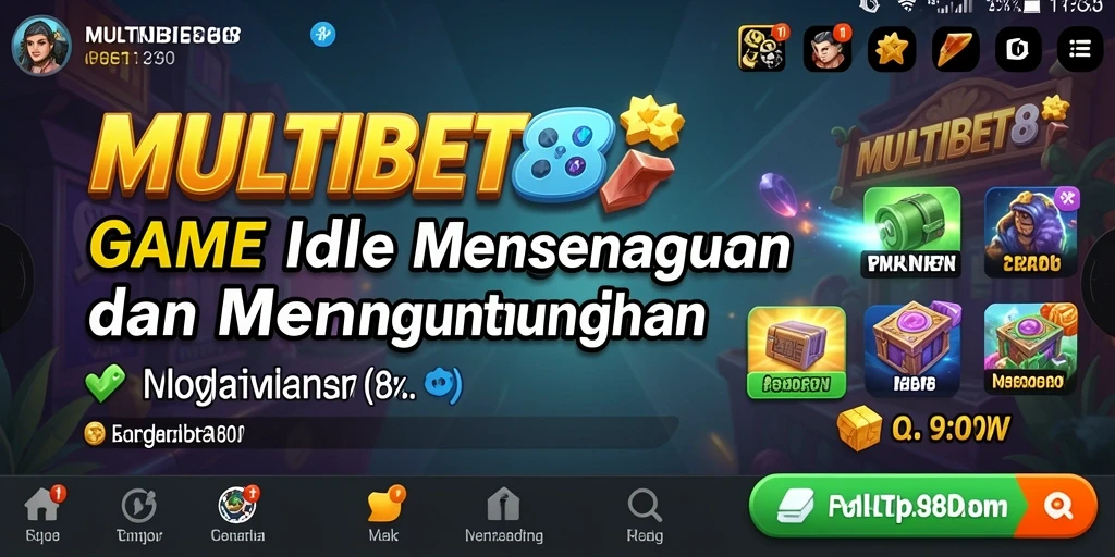 Tampilan gaming Idle MULTIBET88 yang interaktif dan menarik.
