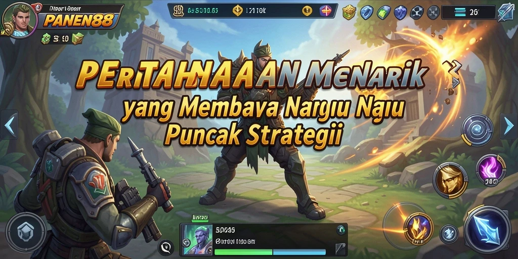 Tangkapan layar dari gameplay menarik yang penuh strategi Tower Defense.