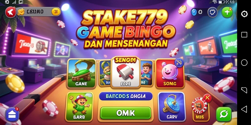 Tampilan menarik dari gameplay STAKE779 saat bermain Bingo.